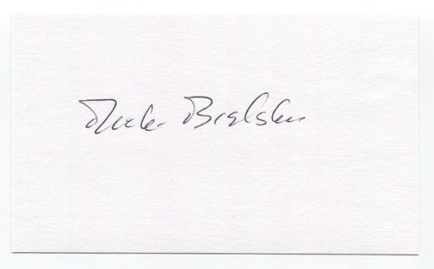 Dick Bokelmann Signed 3x5 Index Card Autographed Football NFL Dallas Cowboys