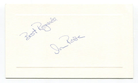 Don Rose Signed Card Autograph MLB Baseball Roger Harris Collection