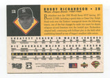 1994 Upper Deck Bobby Richardson Signed Card Baseball Autographed AUTO #131