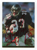 1994 Fleer Ultra Erric Pegram Signed Card Football Autograph NFL AUTO #40