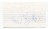 Brandi Wooten Signed 3x5 Index Card Autographed Actress Monty's Pythons Spamalot