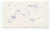 Ken Morley Signed 3x5 Index Card Autographed Signature Actor