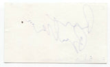 Ryan Belleville Signed 3x5 Index Card Autographed Signature Actor
