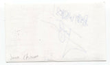 Juan Chioran Signed 3x5 Index Card Autographed Signature Voice Actor