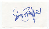 Yves Jacques Signed 3x5 Index Card Autographed Signature Comedian Actor