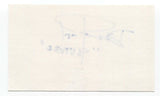 David Siegel Signed 3x5 Index Card Autograph Signature Screenwriter Director