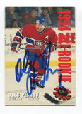1994 Classic Games Oleg Petrov Signed Card Hockey Autograph AUTO #AR4 /13,500