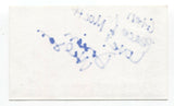 Dorien Wilson Signed 3x5 Index Card Autograph Signature Actor