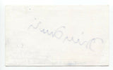 Tilda Swinton Signed 3x5 Index Card Autographed Avengers Dr. Strange Narnia