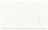 Something Corporate William Tell Signed 3x5 Index Card Autographed Signature