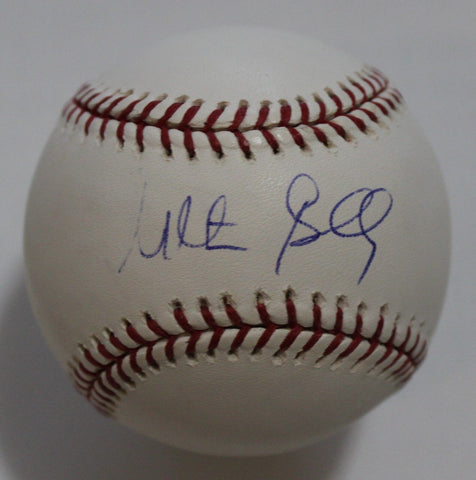 Milton Bradley Single Signed Baseball Autographed Ball Signature