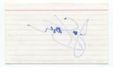 Joe Starr Signed 3x5 Index Card Autographed Signature Comedian Comic Actor