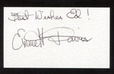 Emmett Davis Signed Business Card College NCAA Basketball Coach Autographed