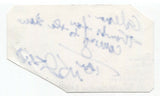 Tom Melissis Signed 3x5 Index Card Autographed Signature Actor Due South