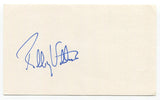 Bobby Valentine Signed 3x5 Index Card Autograph Baseball '69 Los Angeles Dodgers