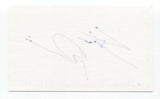 Stone Phillips Signed 3x5 Index Card Autographed Signature Dateline