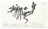 Billy Klippert Signed 3x5 Index Card Autographed Signature Singer Canadian Idol