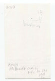 Kevin McDonald Signed 3x5 Index Card Autograph Signature Actor Comedian