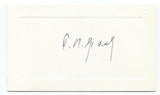 Paul-Henri Spaak Signed Card Autographed Signature EU Politician Diplomat