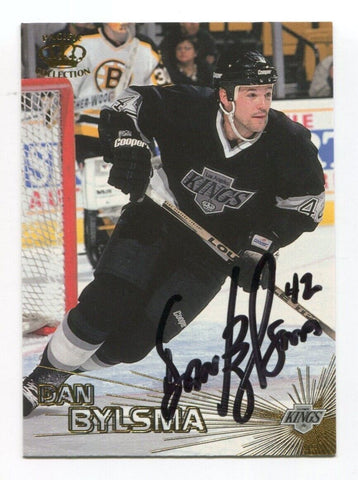 1997 Pacific Collection Dan Bylsma Signed Card Hockey NHL Autograph AUTO #323