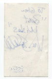 Vic Dibitetto Signed 3x5 Index Card Autographed Signature Comedian Comic