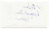 Mary Walsh Signed 3x5 Index Card Autographed Signature Comedian Comic Actress