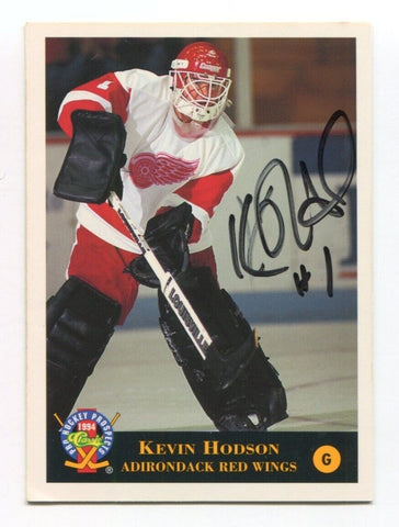 1994 Classic Pro Kevin Hodson Signed Card Hockey NHL Autograph AUTO #218