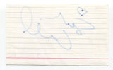 Sarah Cornell Signed 3x5 Index Card Autograph Actress Modern Family