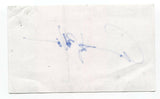 Courtney B. Vance Signed 3x5 Index Card Autograph Signature Actor