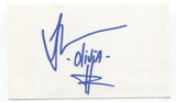 Tonya Lee Williams Signed 3x5 Index Card Autograph Signature Actress