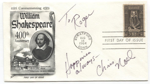 Chris Noel Signed First Day Cover FDC Autographed Signature Actress