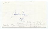 Sandra Djwa Signed 3x5 Index Card Autographed Signature Author Writer