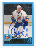 2001 Topps Mariusz Czerkawski Signed Card Hockey NHL AUTO #10 NY Islanders