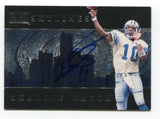 2000 Fleer SkyBox Charlie Batch Signed Card Football Autograph AUTO #6 of 10 SL