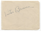 Morfydd Arvon Davies Victor Brenes Signed Album Page Autographed 1949 Orchestra