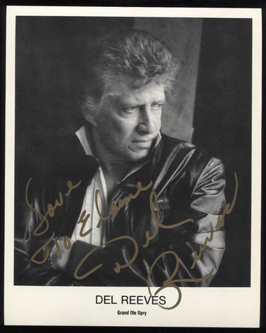Del Reeves Signed 8x10 Photo Autographed Vintage Signature 