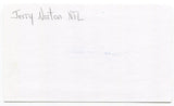 Jerry Norton Signed 3x5 Index Card Autographed NFL Football Green Bay Packers