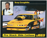 Tony Coughlin Signed 8x10 inch Photo NASCAR Racing Race Car Driver