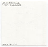 Brian Glanville Signed Album Page Autographed Signature "To Mike" Journalist