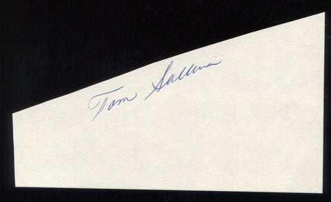 Tom Sullivan Signed Book Page Cut Autographed Cut Author