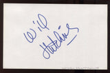 Will Hutchins Signed HUGE 8x5 Inch Page Autographed Photograph Vintage Signature