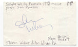 Steven Weber Signed 3x5 Index Card Autograph Signature Actor Wings