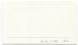 Leslie Gulton Signed Card Autographed Signature Gulton Industrials Founder