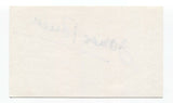 James Powell Signed 3x5 Index Card Autographed Signature Author Writer