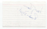 Larry Thomas Signed 3x5 Index Card Autographed Signature Readers Digest Editor
