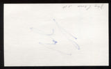 Jay Leno Signed 3 x 5 Inch Index Card HUGE Autographed The Tonight Show