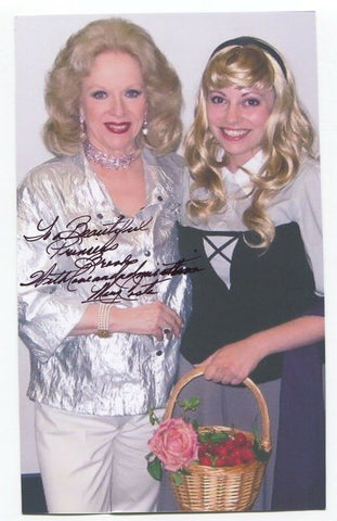 Mary Costa Signed Photo Autographed Walt Disney Sleeping Beauty Voice