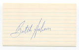 Butch Hobson Signed Index Card Autographed Baseball MLB Boston Red Sox