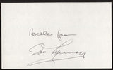 Don Murray Signed Index Card Signature Vintage Autographed AUTO 