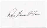 Daniel Branden Signed 3x5 Index Card Autographed NASA Astronaut Space